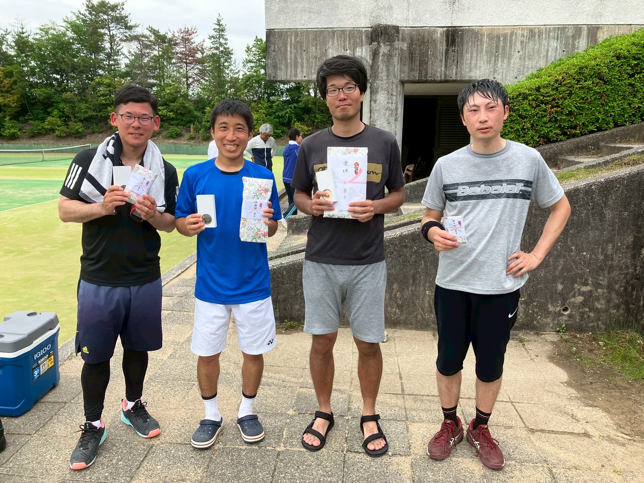 男子１位２位３位４位