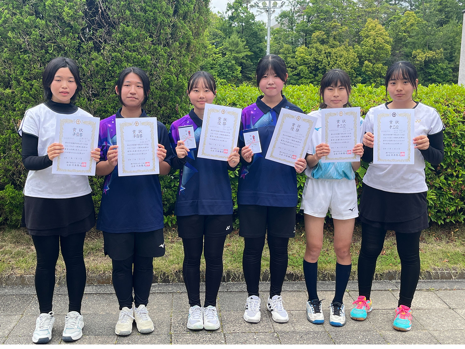 高校女子ダブルス